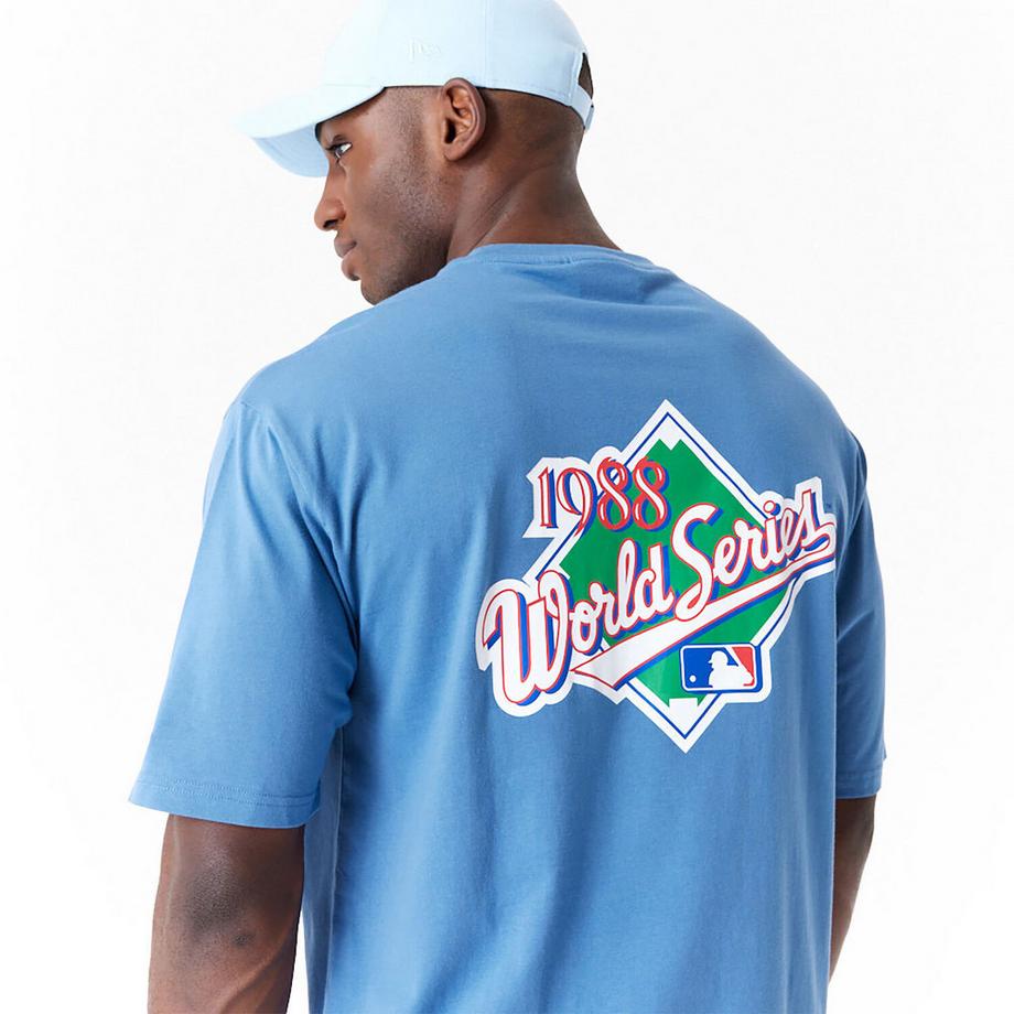 NEW ERA  overized t-hirt lo angele dodger mlb world erie 