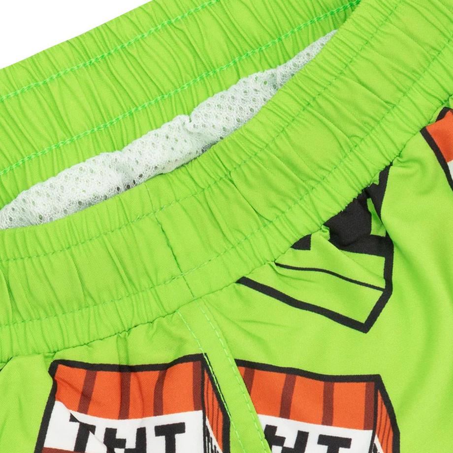 MINECRAFT  Costume Da Bagno A Pantaloncino Creeper 