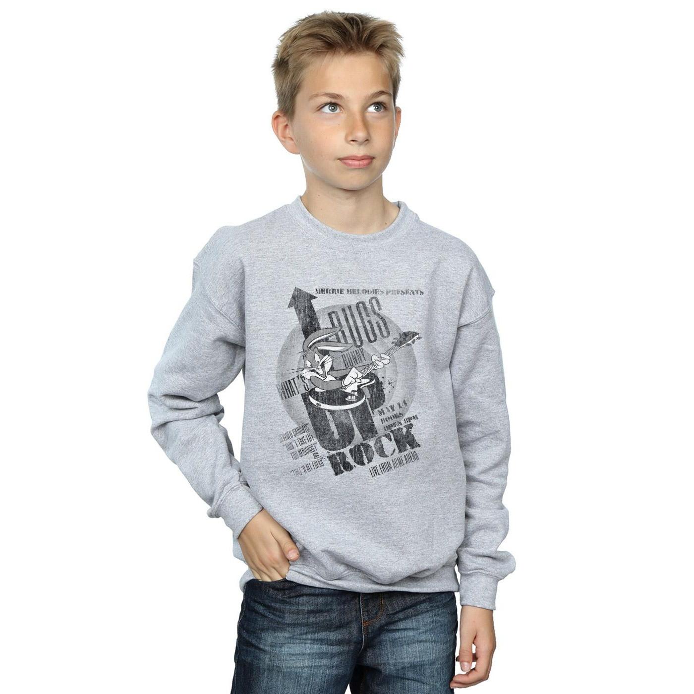 LOONEY TUNES  Bugs Bunny What´s Up Rock Sweatshirt 