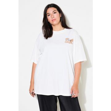 T-Shirt, oversized, Rückenprint