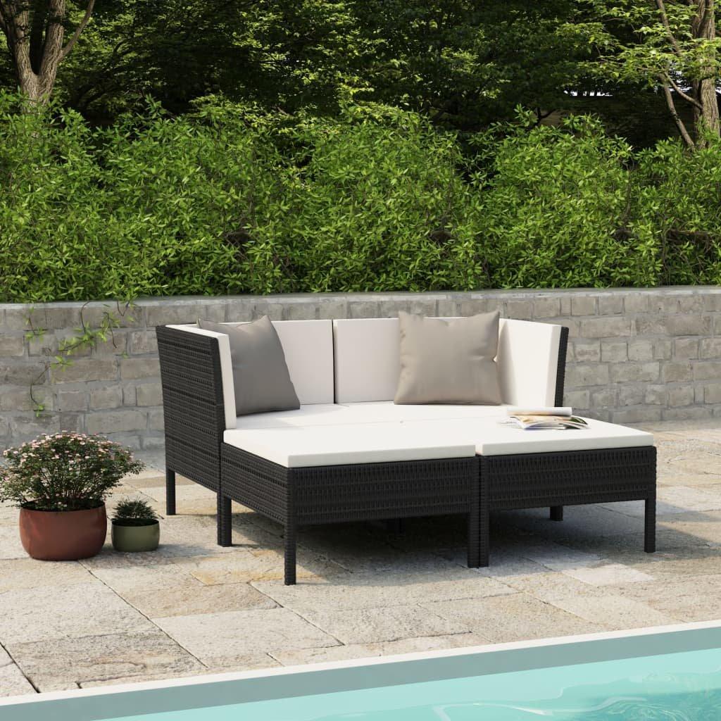 VidaXL Gartenmöbel-set poly-rattan  