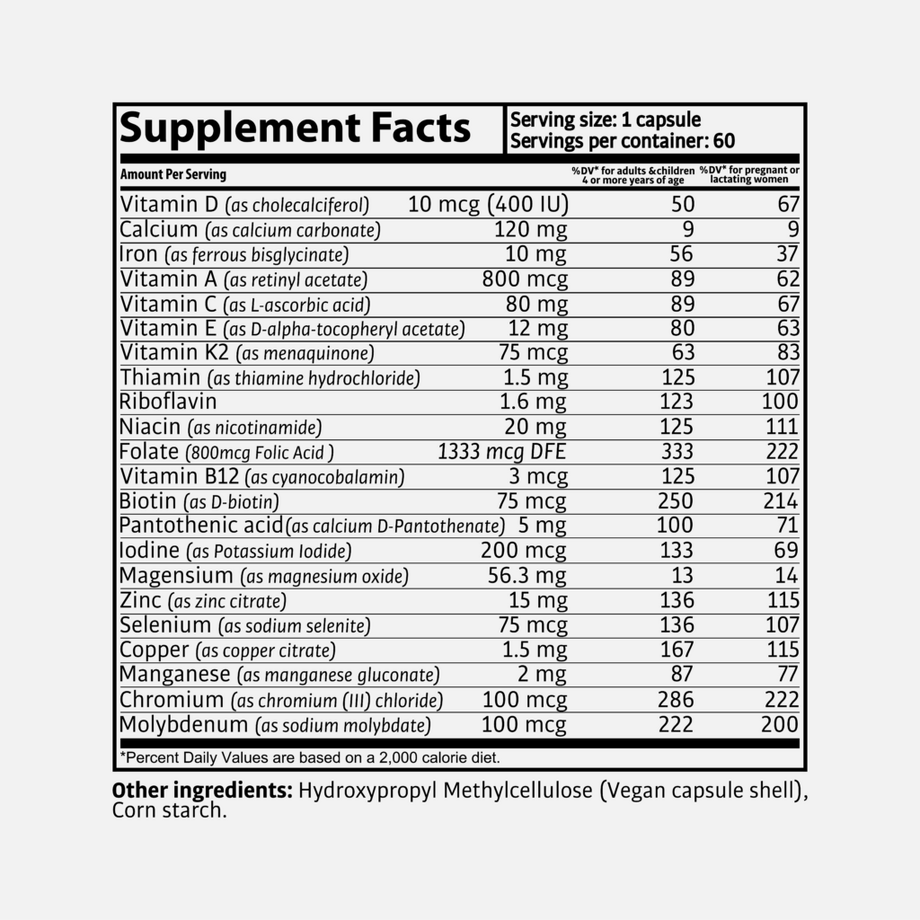 Tasnim  Mum + Baby (desiderio dei bambini) - 60 capsule 