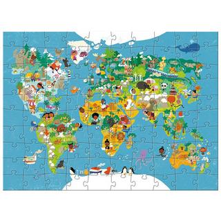 HABA  Puzzle Weltkarte 