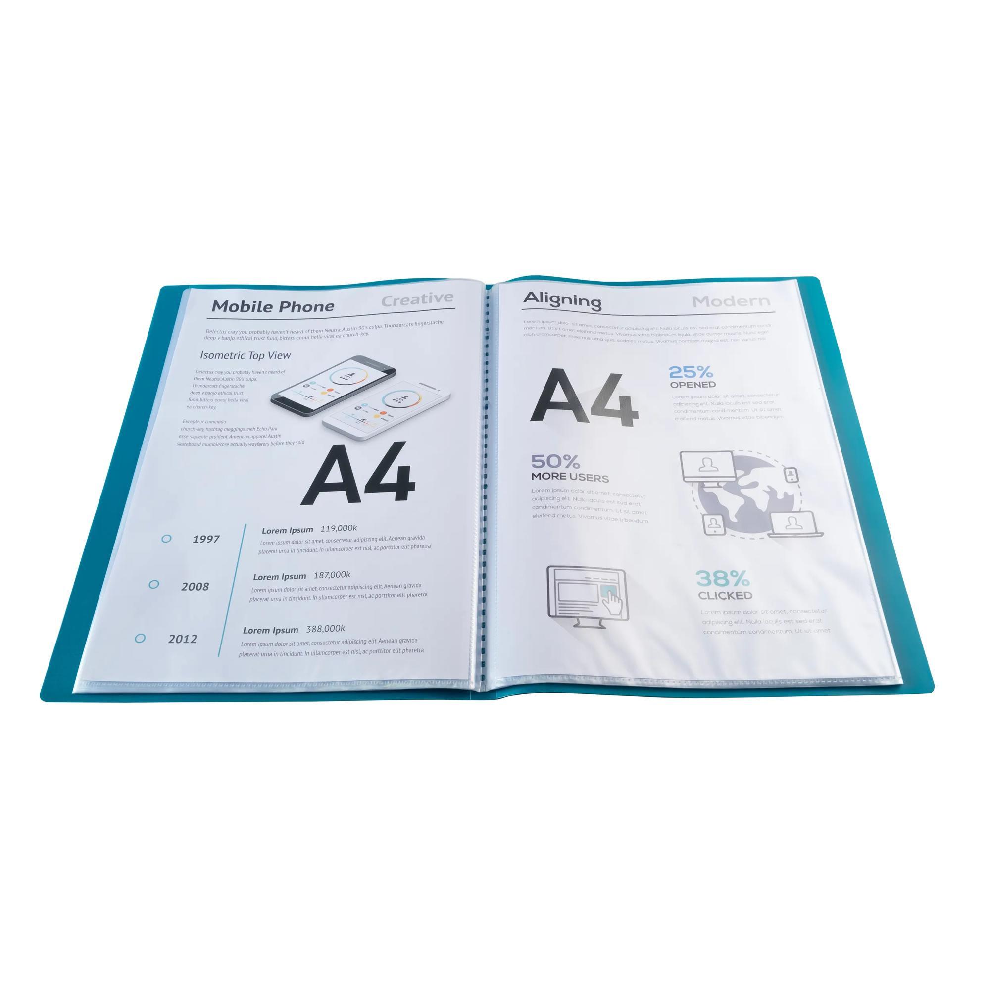 Exacompta EXACOMPTA Sichtbuch A4 8543E grün  