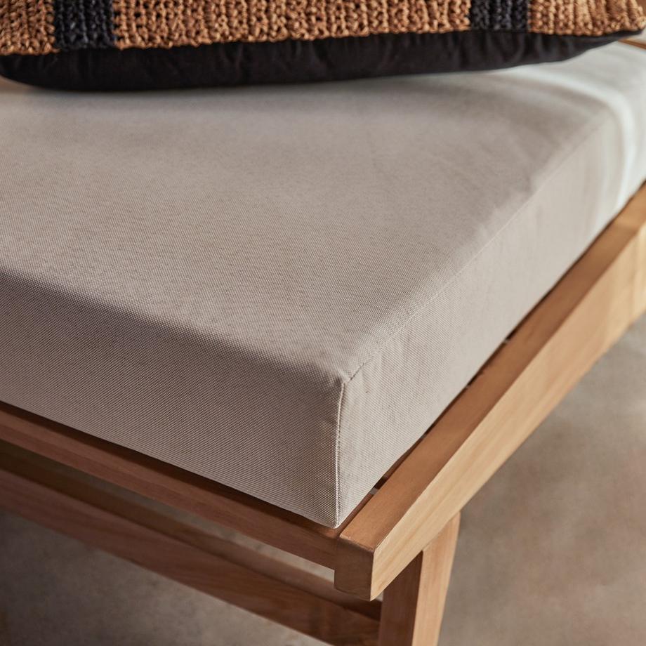 Tikamoon Fauteuil de jardin en teck massif Olia  