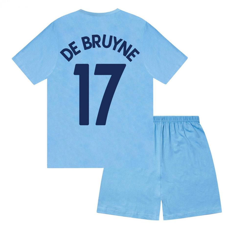 Manchester City  De Bruyne 17 Completo Pigiama Corto 
