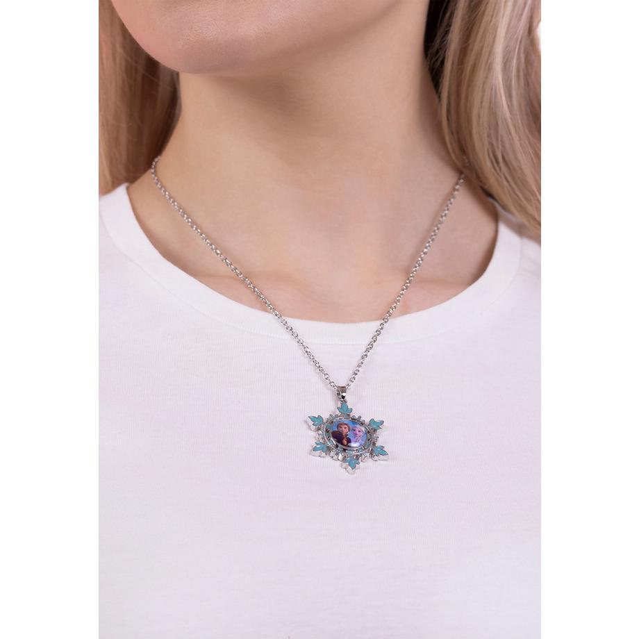 Disney  Collier  Frozen II Ana & Elsa Flocon de neige 