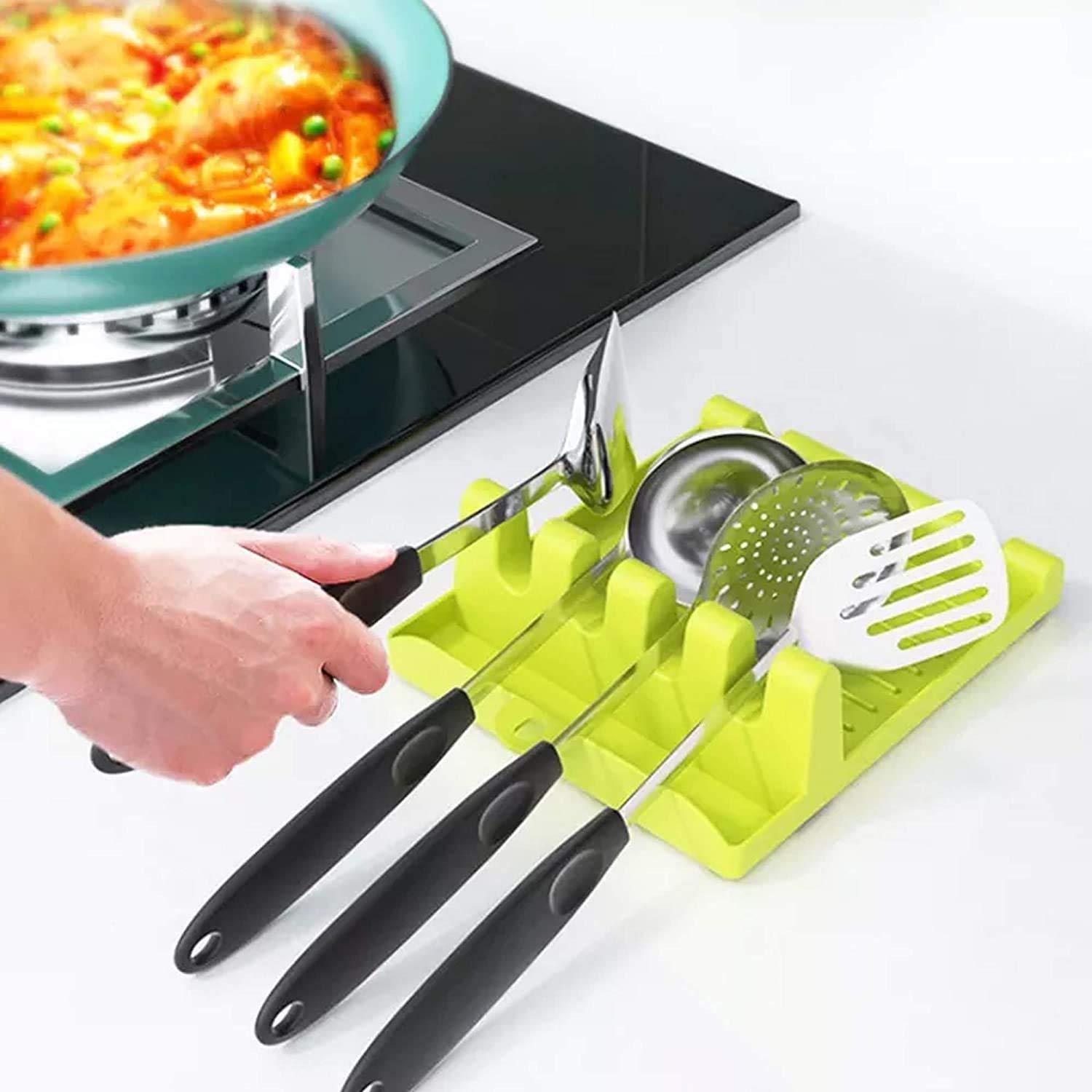 Northio Set per utensili da cucina - verde  