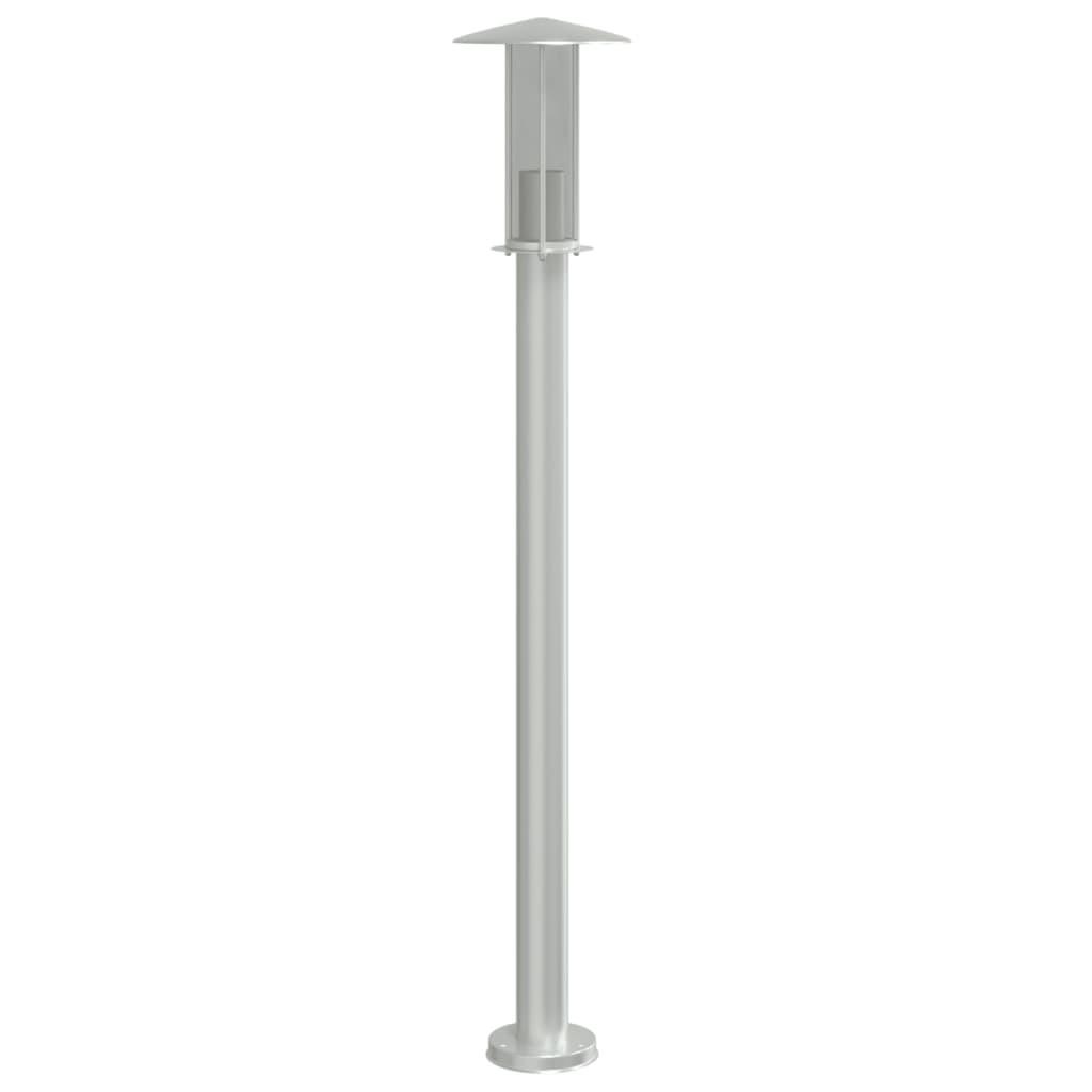 VidaXL Lampadaire d'extérieur acier inoxydable  