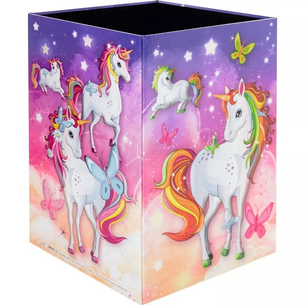 HERMA Papierkorb , Einhorn, , Karton