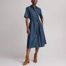 La Redoute Collections  Ausgestelltes Midi-Kleid aus Denim 