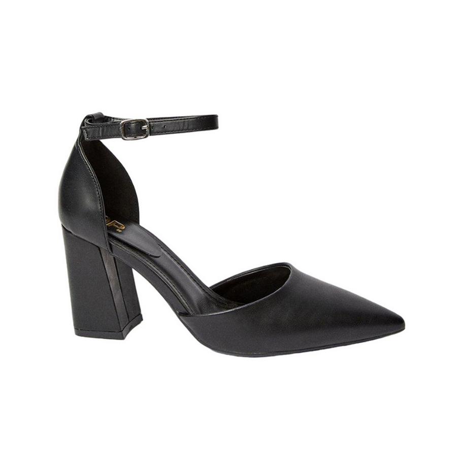 Dorothy Perkins Blanche Sandales à Bout Pointu et Talon Bloc  