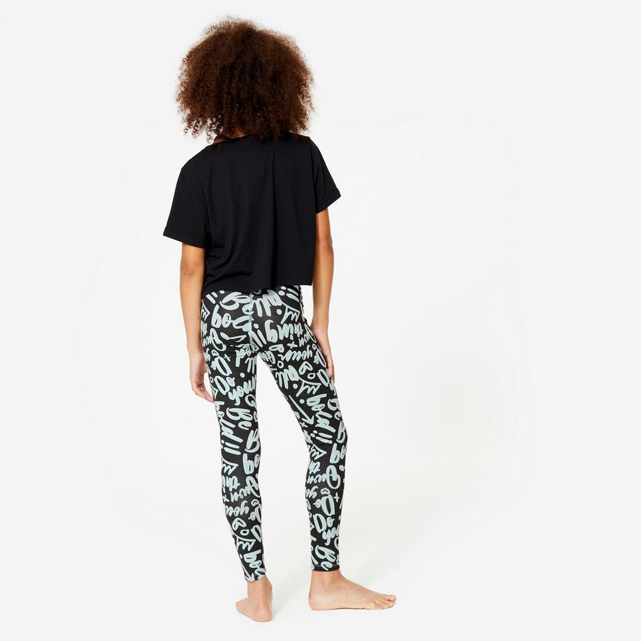 DOMYOS  Crop top bambina modern jazz dance poliestere 