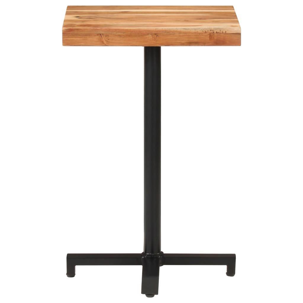 VidaXL Table de bistro bois d'acacia  