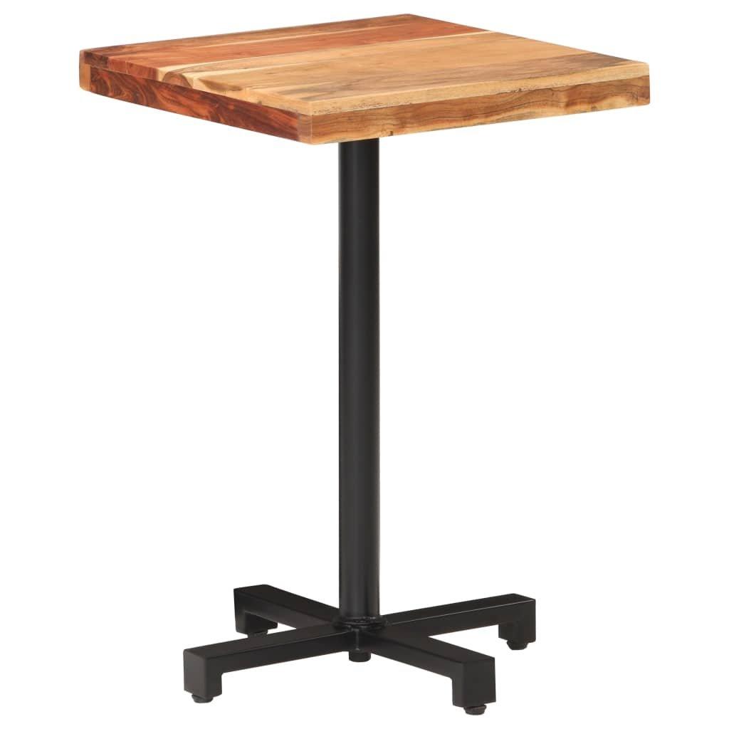 VidaXL Table de bistro bois d'acacia  