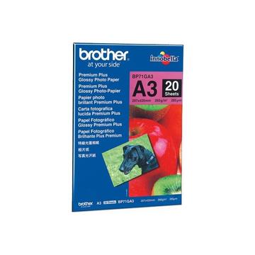 BROTHER Photo Paper glossy 260g A3 BP71-GA3 MFC-6490CW 20 Blatt