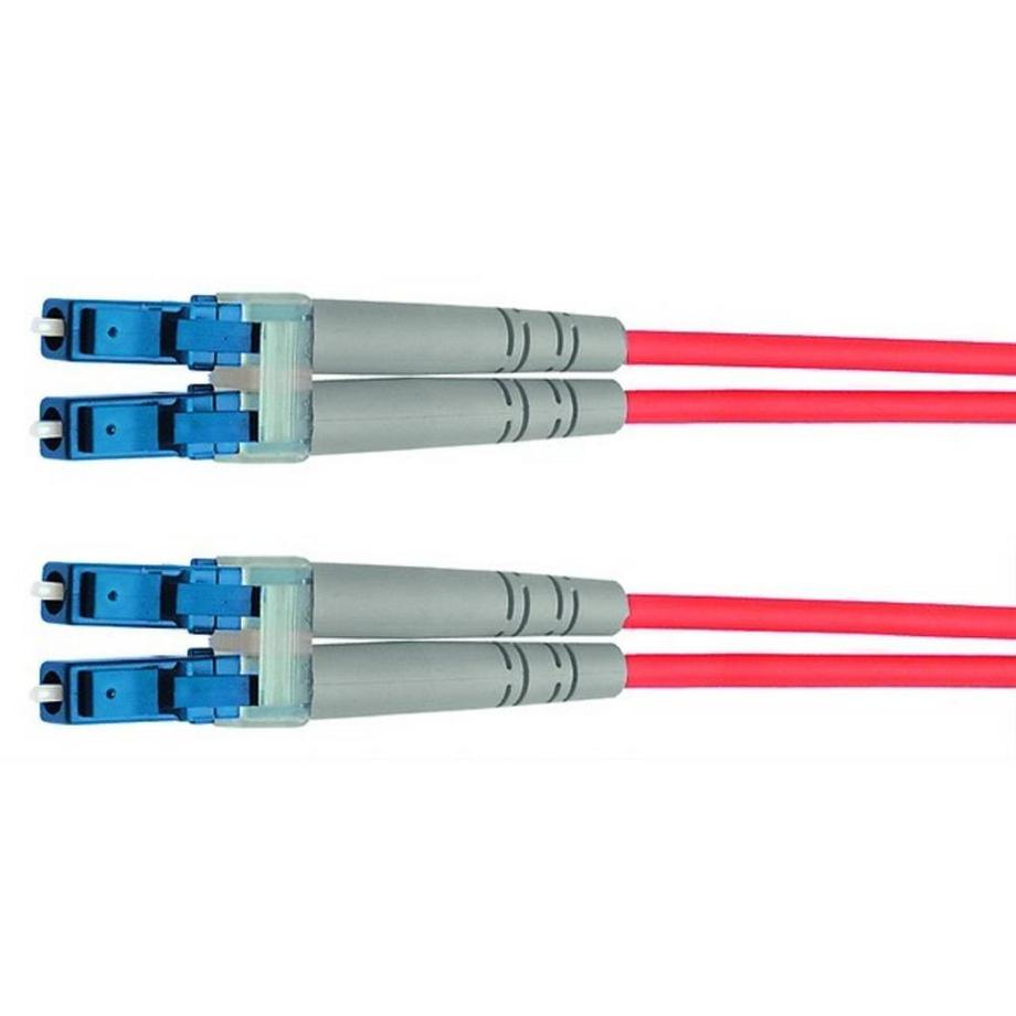 Telegärtner  LWL-Kabel Duplex LC-Stecker LC-Stecker 50/125 µ Multimode OM4 10 m 