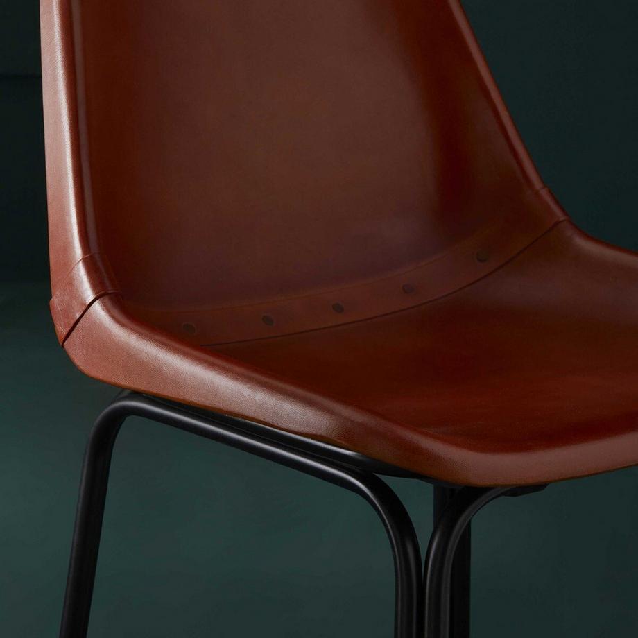 Calicosy Stuhl aus Leder  - ROCKIE  