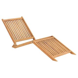 VidaXL Chaise longue bois  