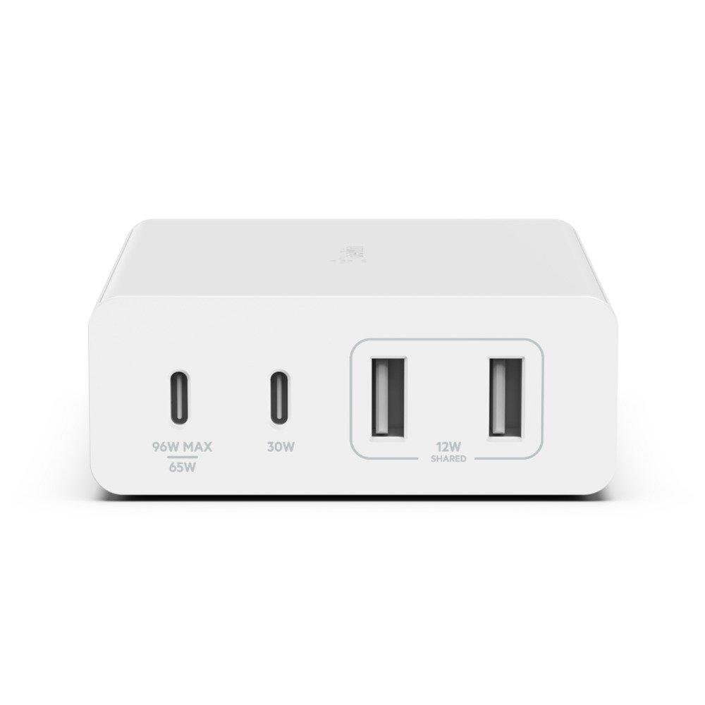 belkin  WCH010VFWH chargeur d'appareils mobiles Ordinateur portable, Smartphone, Tablette Blanc Secteur Intérieure 