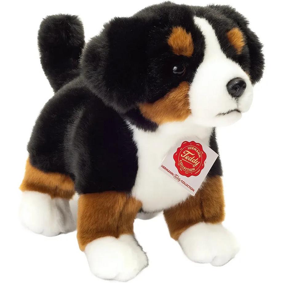 Hermann Teddy  Teddy Hermann 91930 Hund Berner Sennenhund Welpe 23 cm, Kuscheltier, Plüschtier 