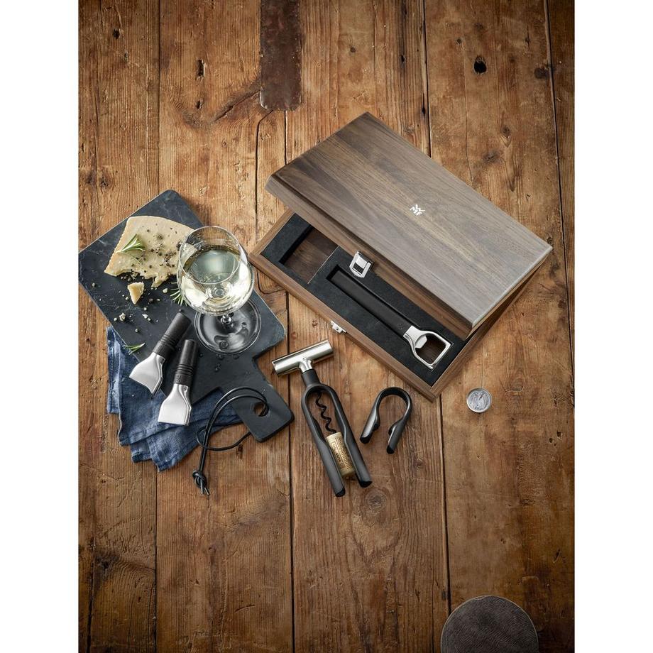 WMF Korkenzieher Set, 5-teilig, Walnuss  