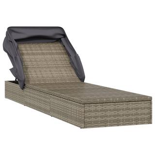 VidaXL Sonnenliege poly-rattan  