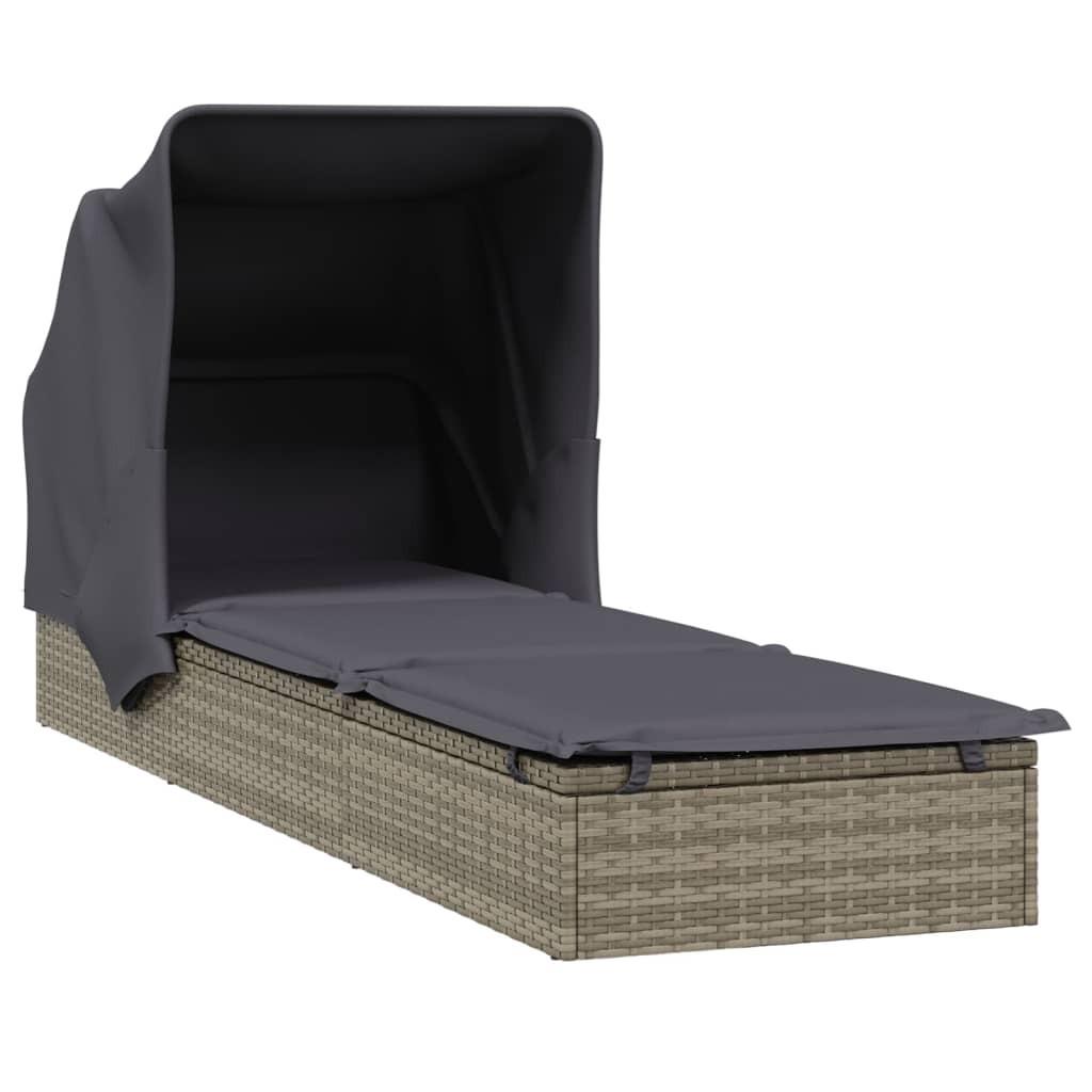 VidaXL Sonnenliege poly-rattan  