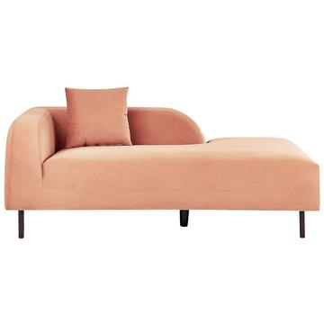 Chaise longue versione sinistra en Velluto Moderno LE CRAU