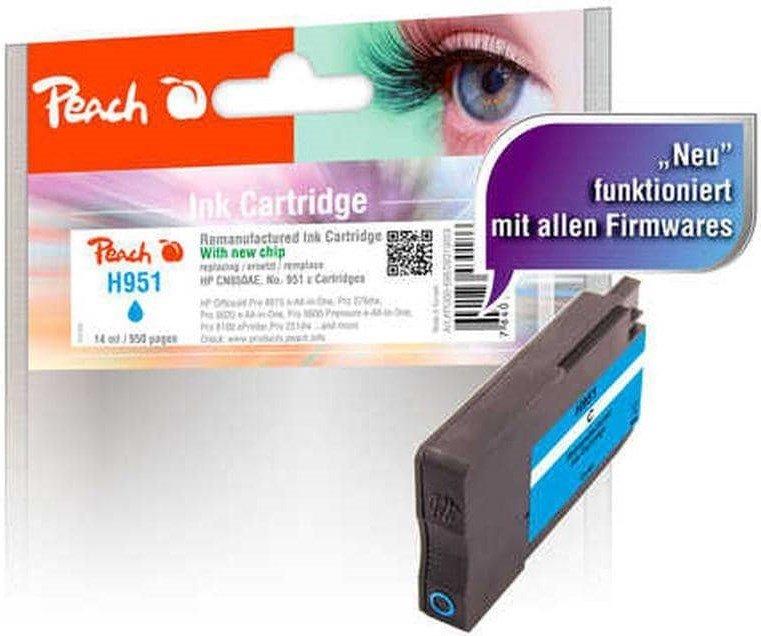 Peach  Tinte HP CN050AE, No.951 cyan 14ml 950 Seiten 