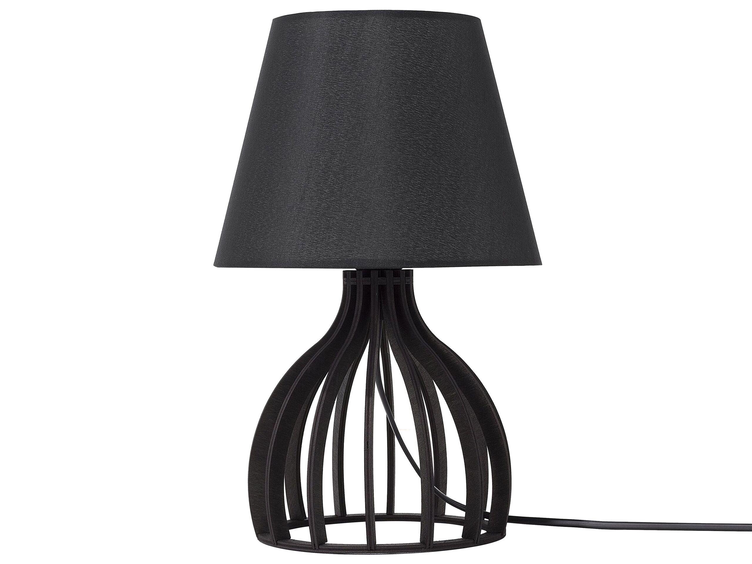 Beliani Lampe à poser en Contreplaqué Moderne AGUEDA  