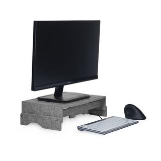 BakkerElkhuizen  Q-riser 110 Circular 76,2 cm (30") Scrivania Grigio 