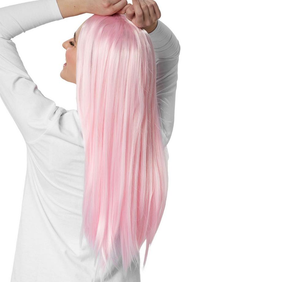 Tectake  Perruque cheveux longs lisses 