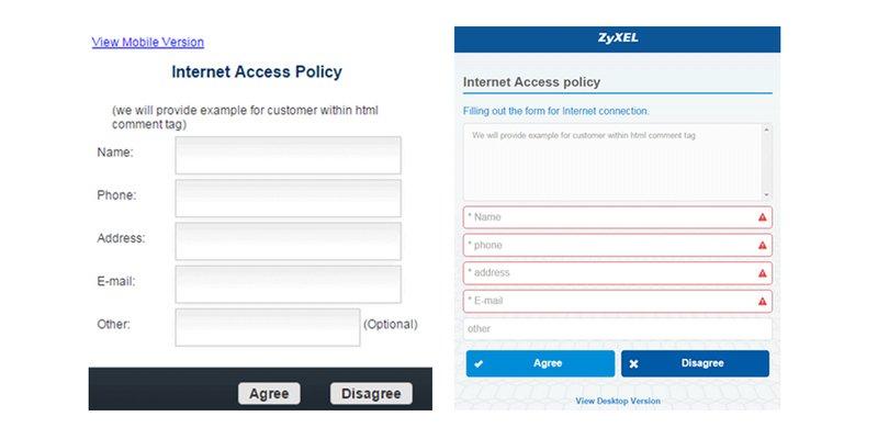 ZyXEL  Hotspot Management 