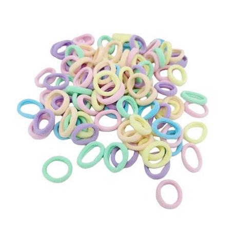 B2X  Cordons à cheveux - pastel - 50 pcs 
