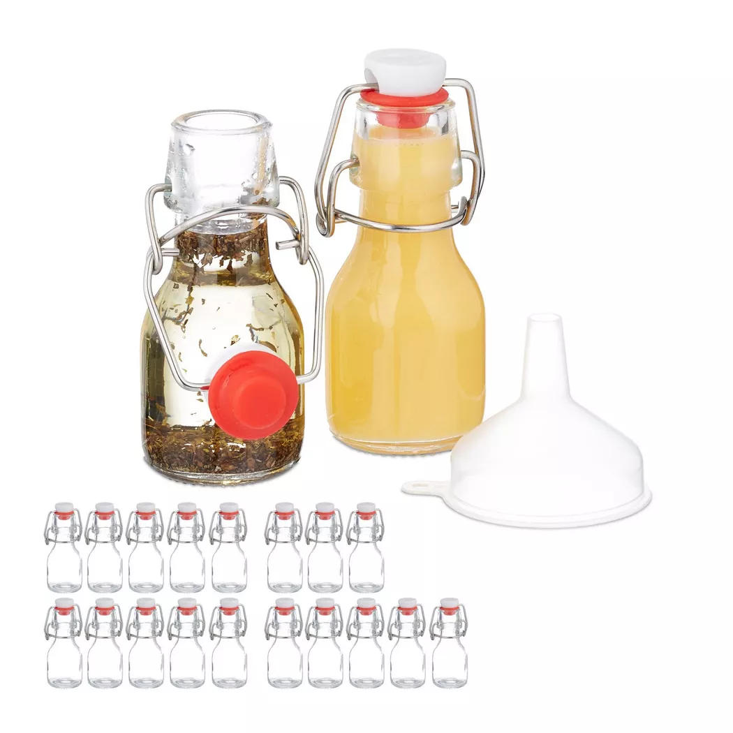 Northix - Petites bouteilles avec bouchon mécanique, 10cm