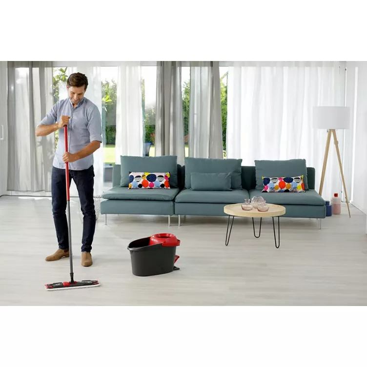 vileda Vileda Ultramat Turbo XL Mopp Trocken&amp;Nass Mikrofaser Schwarz Rot online kaufen MANOR VA10472