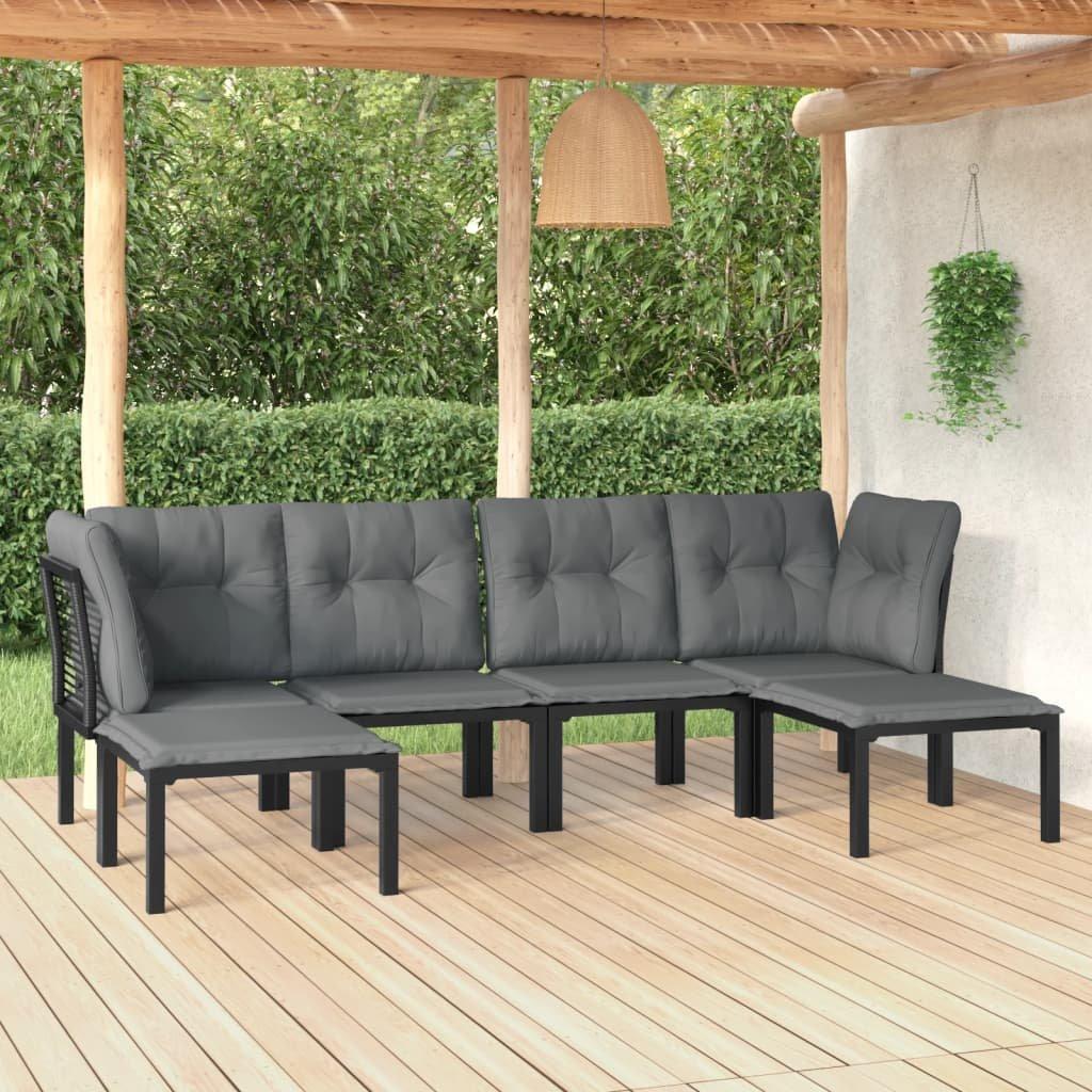 VidaXL Garten lounge set stahl  