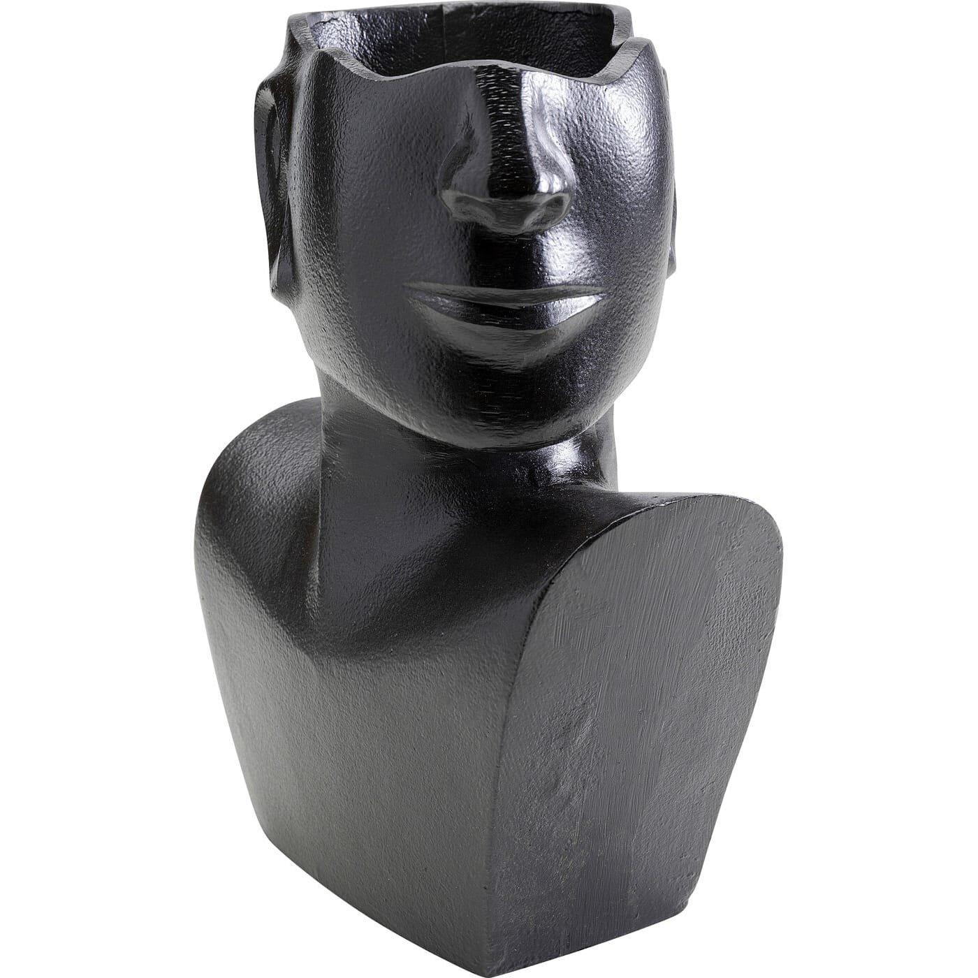 KARE Design Vase Rostro Côté noir 27  