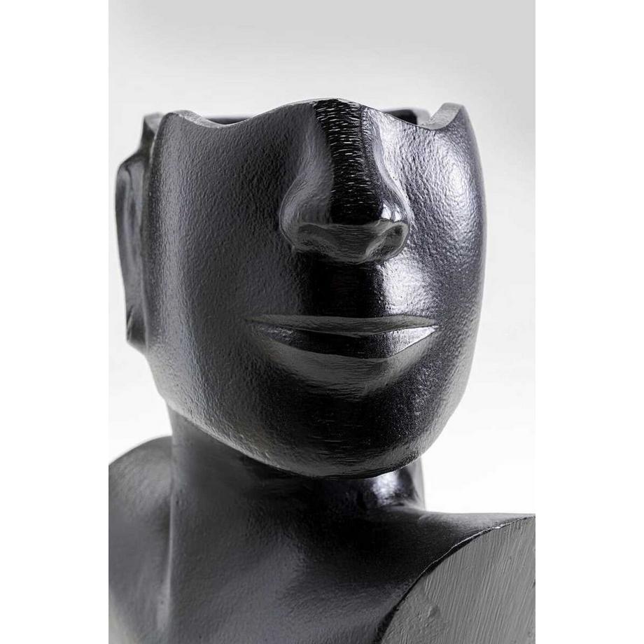 KARE Design Vase Rostro Side noir 27  