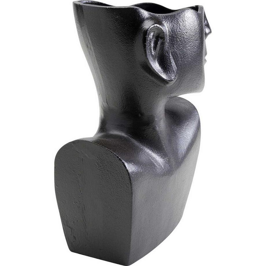 KARE Design Vase Rostro Side noir 27  