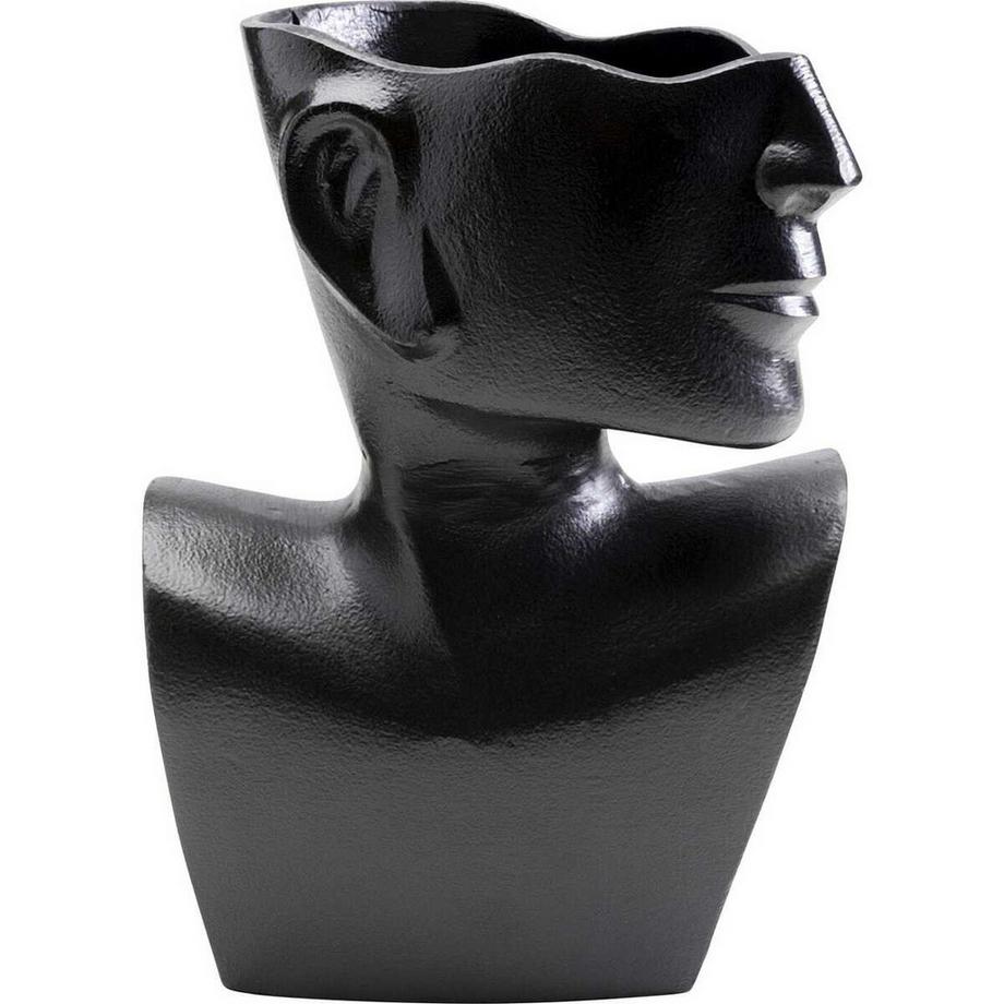 KARE Design Vase Rostro Side noir 27  