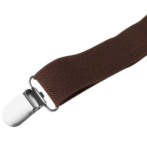 Tectake Einfarbige Hosenträger  