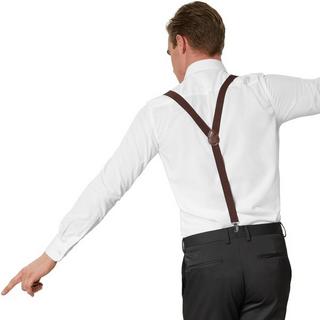 Tectake Einfarbige Hosenträger  