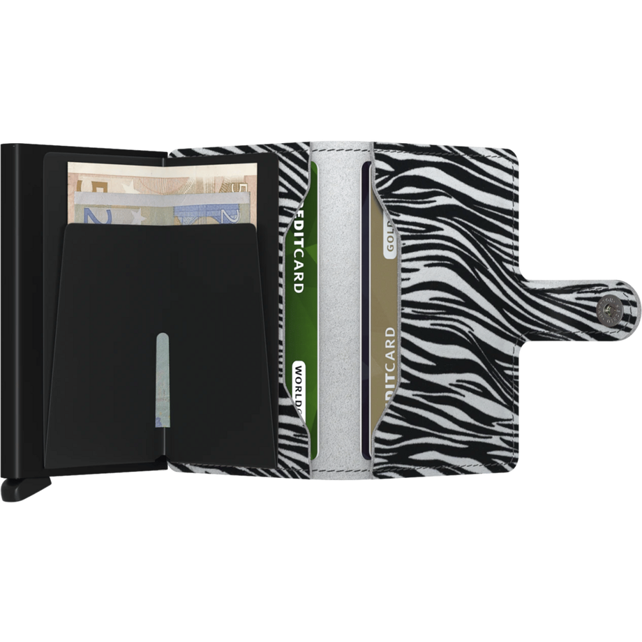 Secrid Miniwallet Zebra Light Grey  