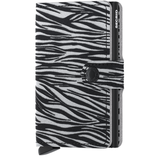 Secrid  MINIWALLET ZEBRA LIGHT GREY 