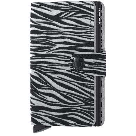 Secrid  MINIWALLET ZEBRA LIGHT GREY 