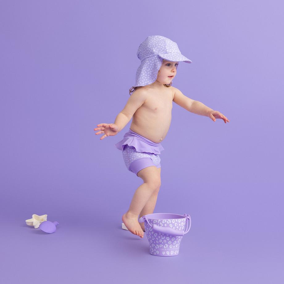 Swim Essentials Chapeau de soleil UV Imprimé Léopard  