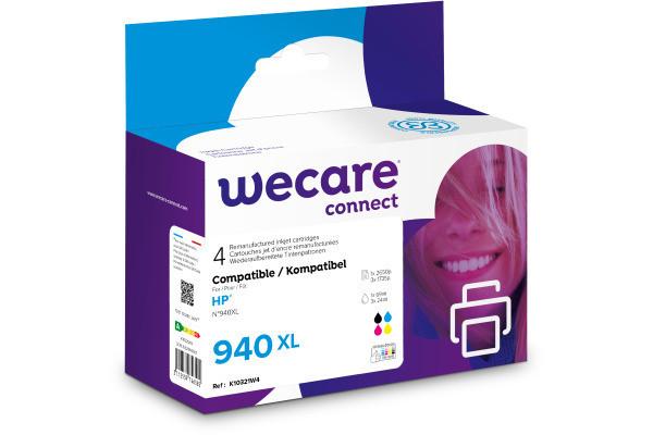 wecare  WECARE Multipack 940XL rebuilt CMYBK C2N93AEWE z.HP OJ Pro 8000 69/3x24ml 