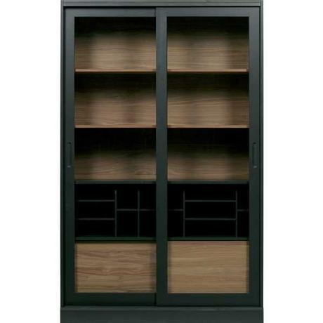 mutoni Vetrina Cabinet James Pine Black (FSC)  